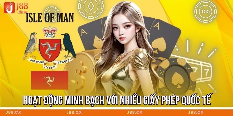 Hoạt động minh bạch với nhiều giấy phép quốc tế